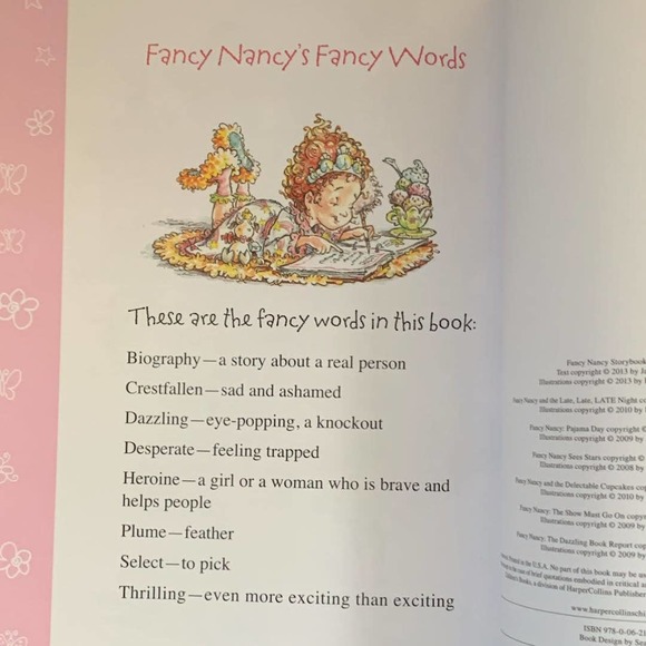 Fancy Nancy Storybook Treasury By Jane O'Conner (Includes 6 Classic Stories) - Picture 5 of 5